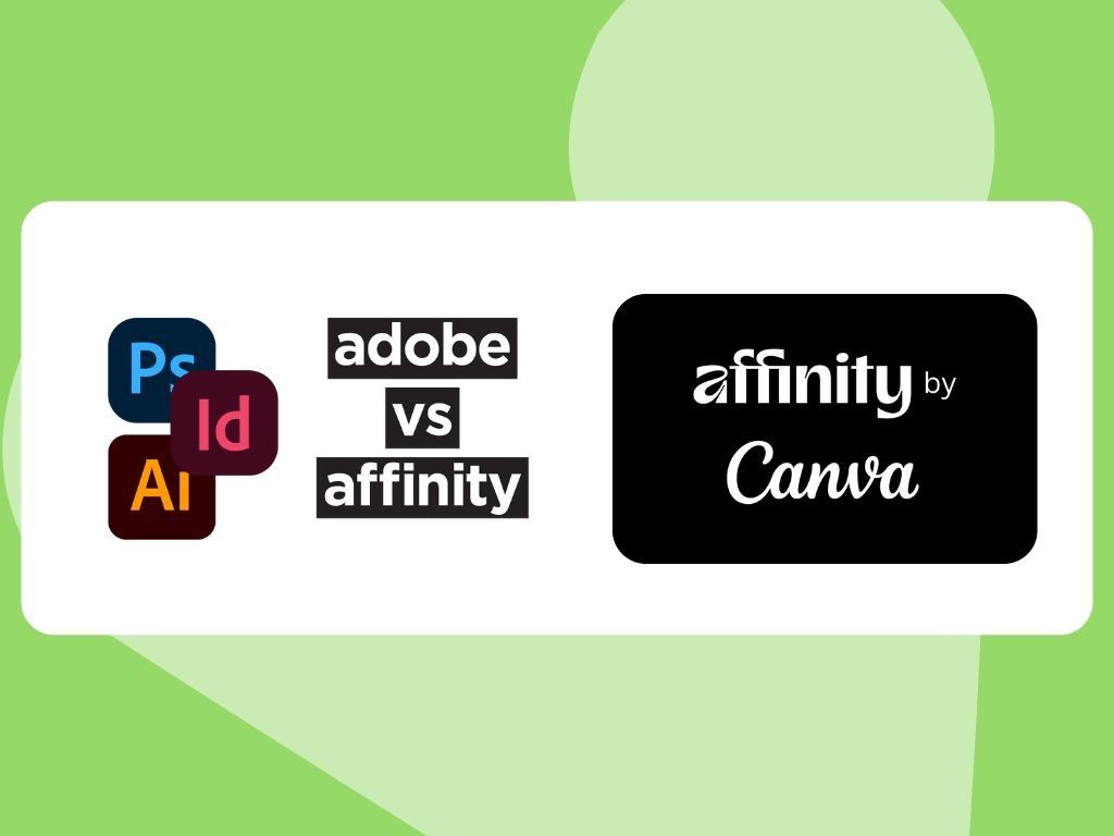 Affinity vs Adobe Cual es mejor. Comparación de Affinity y Adobe cloud