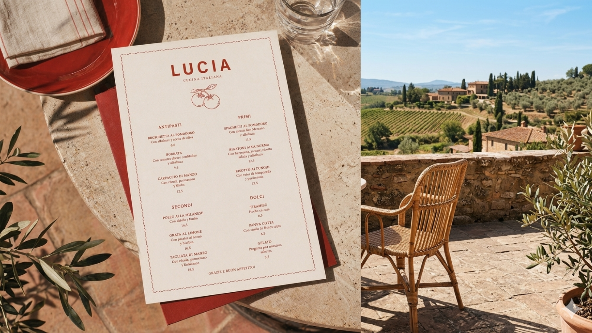 Marketing y dise&ntilde;o para restaurantes en Barcelona - dise&ntilde;o carta