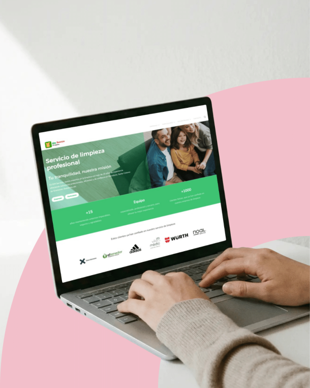 Mejora empresa para el diseño de páginas web
